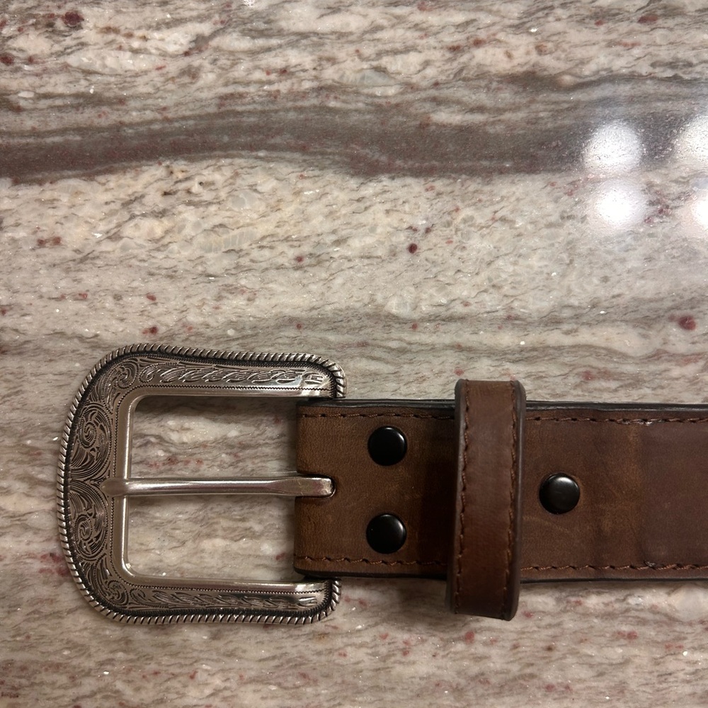 Western belt worn once as a groomsman.